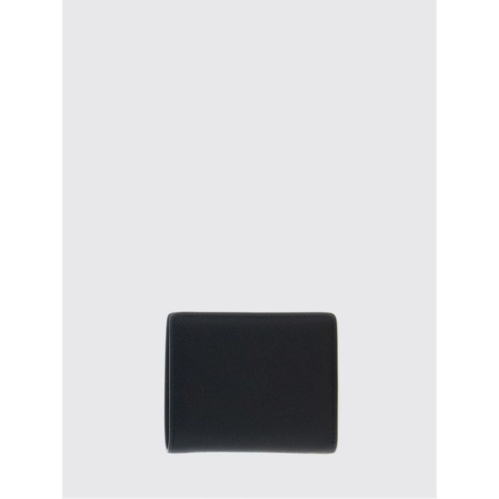 Maison Margiela Men Four Stitches Grained Leather Bifold Wallet Maison Margiela